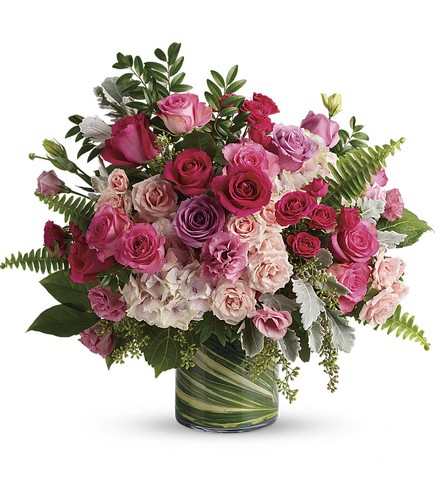 Haute Pink Bouquet from Racanello Florist in Stamford, CT